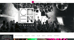 Desktop Screenshot of cienklub.com