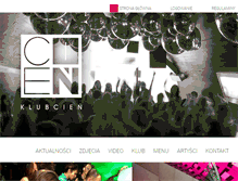 Tablet Screenshot of cienklub.com